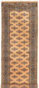 Butterfly Pakistan Ghiordes Runner Geometric Small New Zealand Worsted Wool 2′ 7 x 7′ 1 / 79 x 216  – 78646651