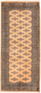Butterfly Pakistan Ghiordes Runner Geometric Small New Zealand Worsted Wool 2′ 9 x 6′ 3 / 84 x 191  – 78646668