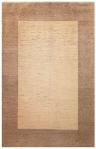 Gabbeh Plain Rectangle Wool Wheat 5′ 7 x 7′ 11 / 170 x 241  – 78655914
