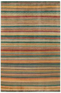 Gabbeh Plain Rectangle Wool Conglomerate 5′ 3 x 7′ 11 / 160 x 241  – 78655945