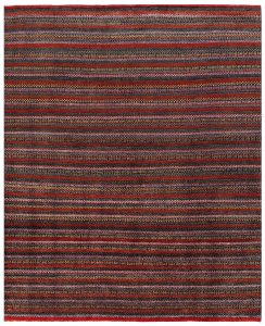 Gabbeh Geometric Rectangle Wool Conglomerate 6′ 6 x 7′ 10 / 198 x 239  – 78656026
