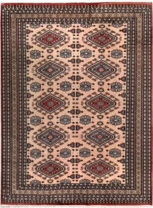 Caucasian Curvilinear Rectangle Worsted Wool Bisque 8′ 2 x 10′ 10 / 249 x 330  – 78658442