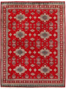 Caucasian Curvilinear Rectangle Worsted Wool Red 8′ 1 x 10′ 7 / 246 x 323  – 78658480