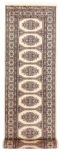 Jaldar Geometric Runner New Zealand Worsted Wool Old Lace 2′ 4 x 9′ 2 / 71 x 279  – 78658911