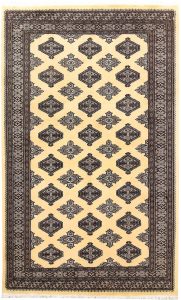 Jaldar Geometric Rectangle Wool Moccasin 5′ x 8′ 2 / 152 x 249  – 78659079
