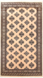 Jaldar Geometric Rectangle Wool Bisque 5′ 1 x 9′ 1 / 155 x 277  – 78659120