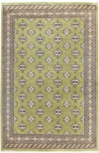 Jaldar Geometric Rectangle Wool Olive 6′ 7 x 10′ / 201 x 305  – 78659194