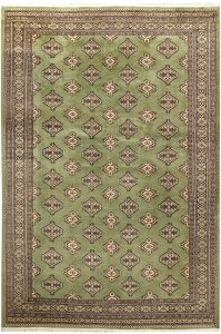 Jaldar Geometric Rectangle Wool Olive 6′ 9 x 10′ 6 / 206 x 320  – 78659295