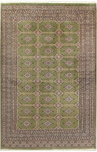 Jaldar Geometric Rectangle Wool Olive 6′ 8 x 10′ 1 / 203 x 307  – 78659297