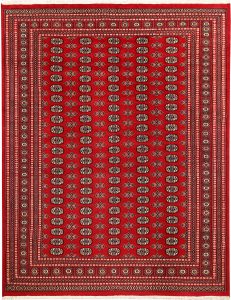 Bokhara Pakistan Ghiordes Rectangle Geometric Large Wool 8′ x 10′ 4 / 244 x 315  – 78659359