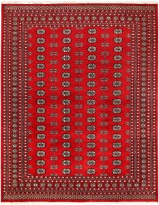 Bokhara Pakistan Ghiordes Rectangle Geometric Large Wool 8′ x 10′ 2 / 244 x 310  – 78659365