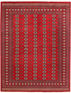Bokhara Pakistan Ghiordes Rectangle Geometric Large Wool 7′ 10 x 10′ 1 / 239 x 307  – 78659380