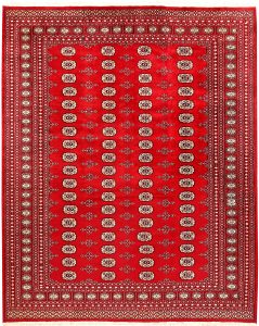 Bokhara Pakistan Ghiordes Rectangle Geometric Large Wool 7′ 10 x 9′ 10 / 239 x 300  – 78659404
