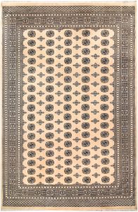 Bokhara Pakistan Ghiordes Rectangle Geometric Large Wool 7′ 11 x 12′ 2 / 241 x 371  – 78659540