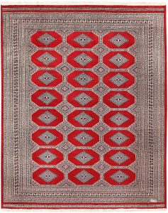 Jaldar Geometric Rectangle Wool Red 6′ 6 x 8′ / 198 x 244  – 78659663