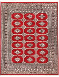 Jaldar Geometric Rectangle Wool Red 6′ 8 x 8′ 4 / 203 x 254  – 78659667