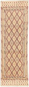 Mashwani Geometric Runner Wool Cornsilk 2′ 1 x 6′ 6 / 64 x 198  – 78663416