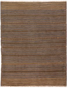 Maliki (Herat Kilim) Geometric Rectangle Wool Peru 4′ 9 x 6′ 1 / 145 x 185  – 78663945
