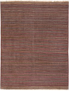 Maliki (Herat Kilim) Geometric Rectangle Wool Peru 4′ 11 x 6′ 4 / 150 x 193  – 78663955