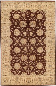 Ziegler Curvilinear Rectangle Wool Saddle Brown 6′ 4 x 9′ 7 / 193 x 292  – 78664605