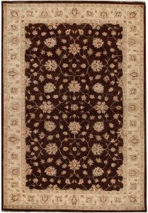 Ziegler Curvilinear Rectangle Wool Saddle Brown 6′ 8 x 9′ 8 / 203 x 295  – 78664615