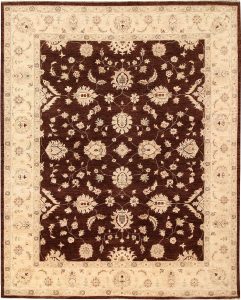 Ziegler Curvilinear Rectangle Wool Saddle Brown 7′ 10 x 9′ 9 / 239 x 297  – 78664758