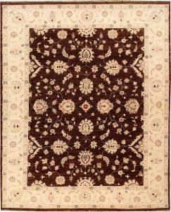 Ziegler Curvilinear Rectangle Wool Saddle Brown 7′ 10 x 9′ 9 / 239 x 297  – 78664772