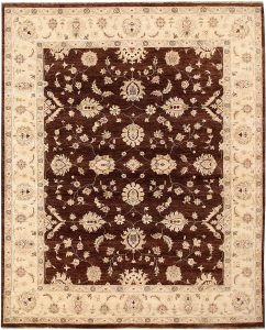 Ziegler Curvilinear Rectangle Wool Saddle Brown 7′ 10 x 9′ 9 / 239 x 297  – 78664790