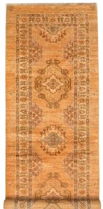 Oushak Curvilinear Runner Wool Peru 2′ 9 x 8′ / 84 x 244  – 78665436
