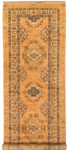 Oushak Curvilinear Runner Wool Peru 2′ 7 x 7′ 1 / 79 x 216  – 78665535