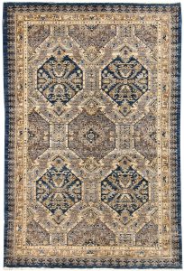 Mamluk (Medallion Design) Geometric Rectangle Wool Conglomerate 3′ 11 x 6′ / 119 x 183  – 78665643