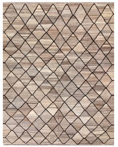 Kilim Geometric Rectangle Wool Conglomerate 6′ 2 x 7′ 9 / 188 x 236  – 78670016
