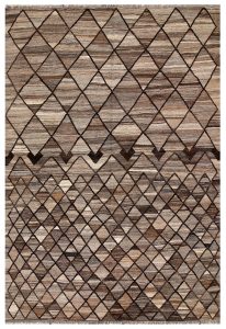 Kilim Geometric Rectangle Wool Conglomerate 6′ 8 x 9′ 8 / 203 x 295  – 78670046